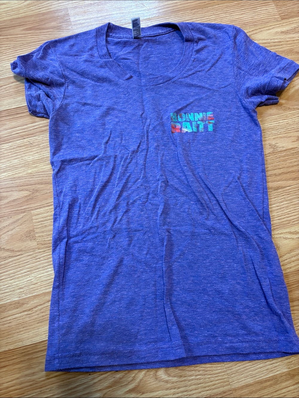 Bonnie Raitt Concert tee 2012 vintage